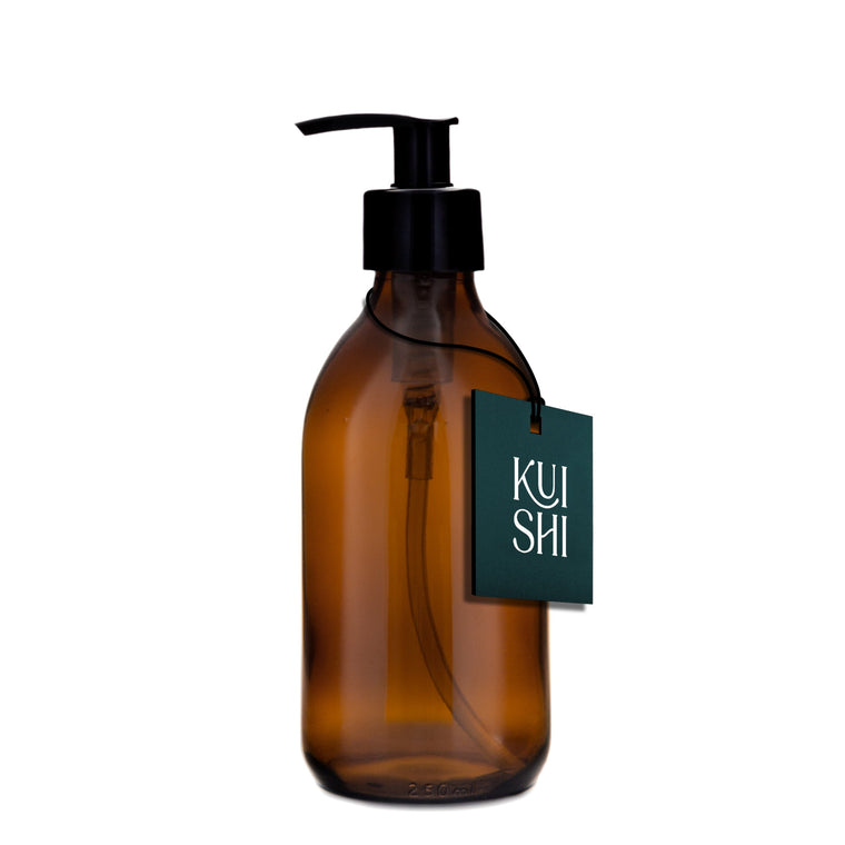 Kuishi Glass Pump Bottle