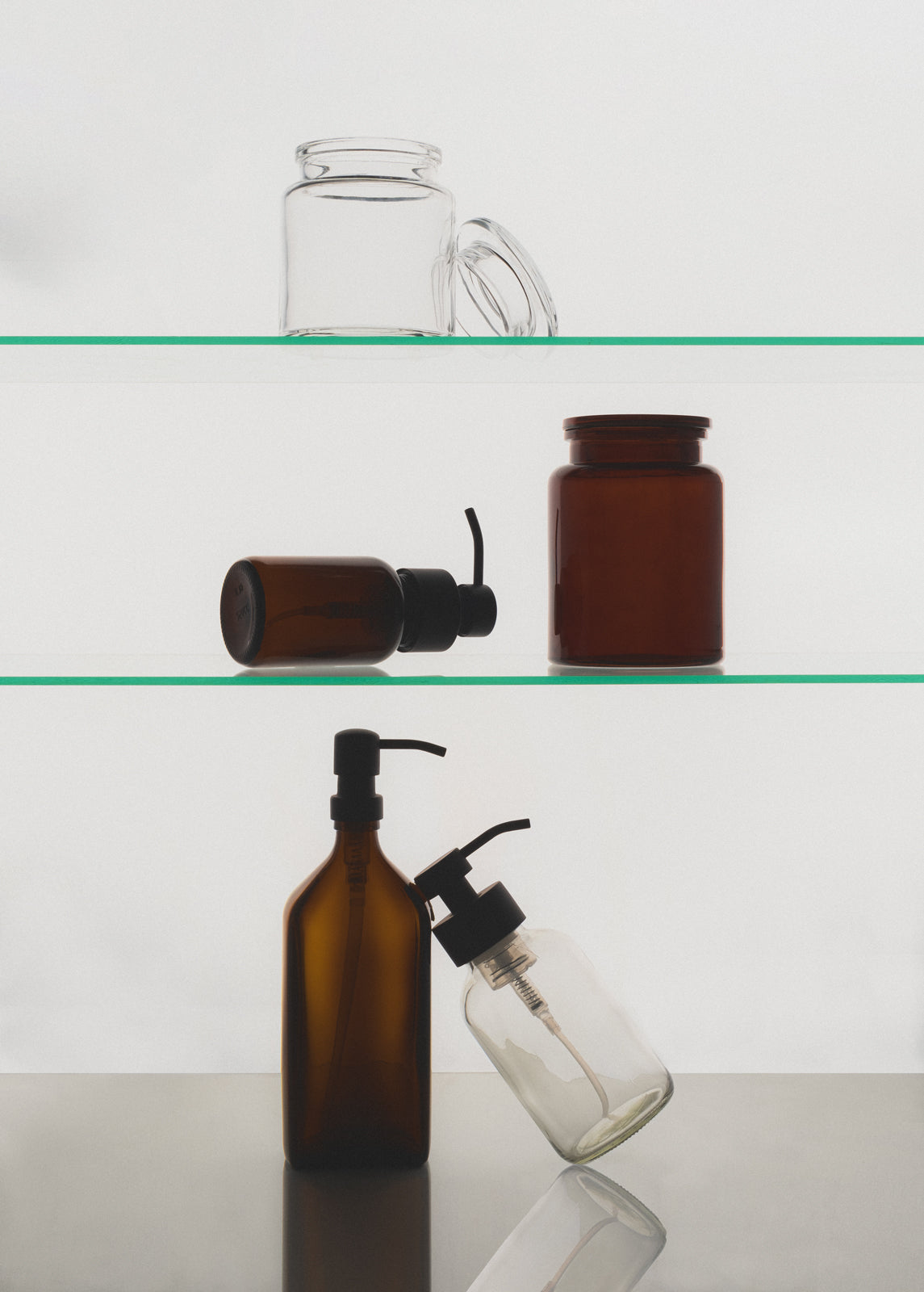 Amber Foaming Soap Dispenser