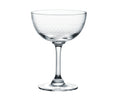 Crystal Champagne Saucers with Bands Design