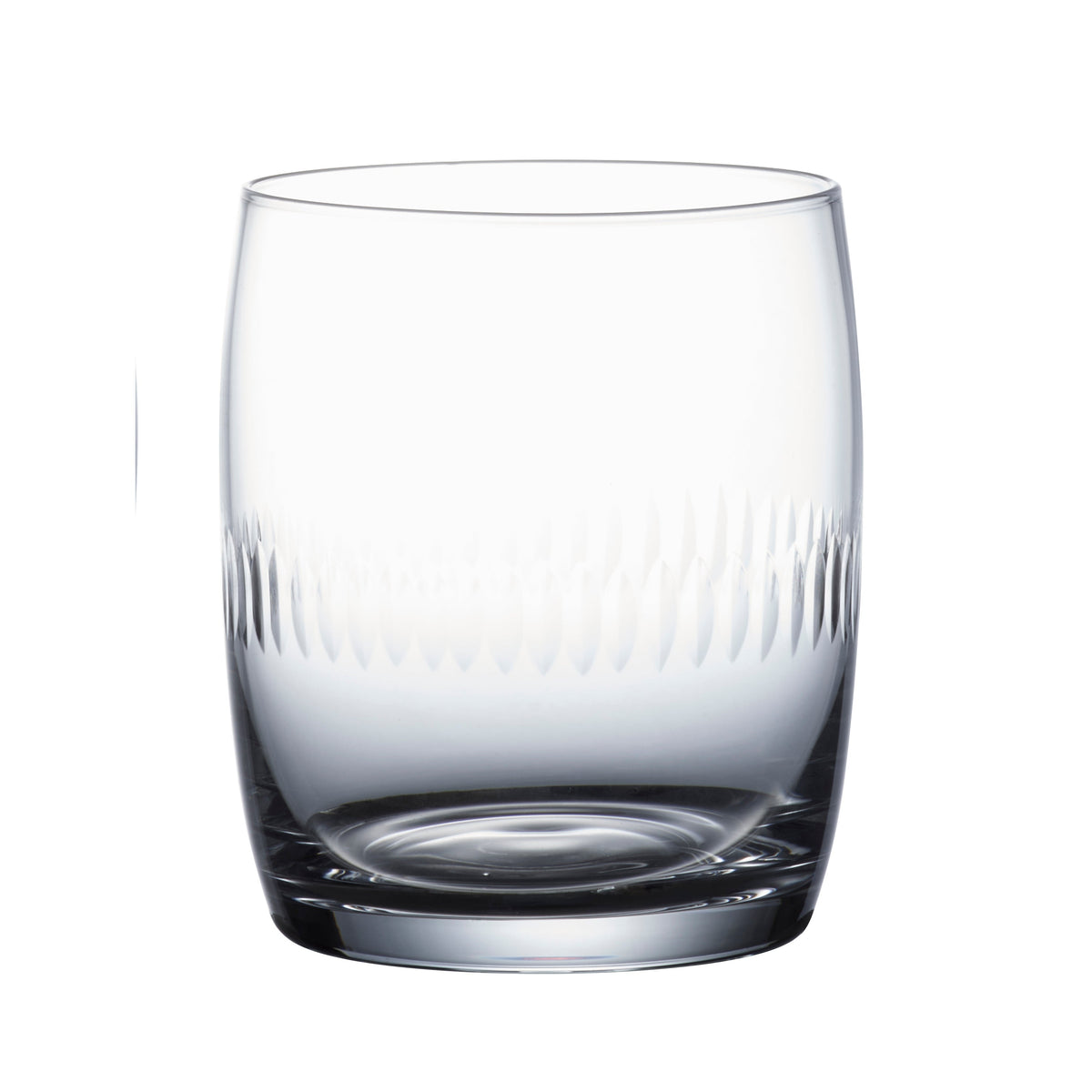 A Set of Four Crystal Carafe Glasses