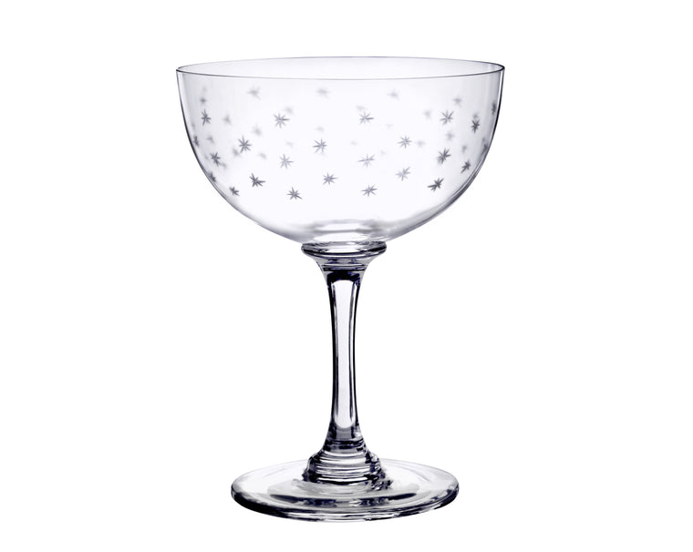 Crystal Champagne Saucers